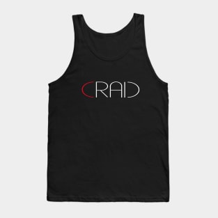 Craic White and Red Tank Top